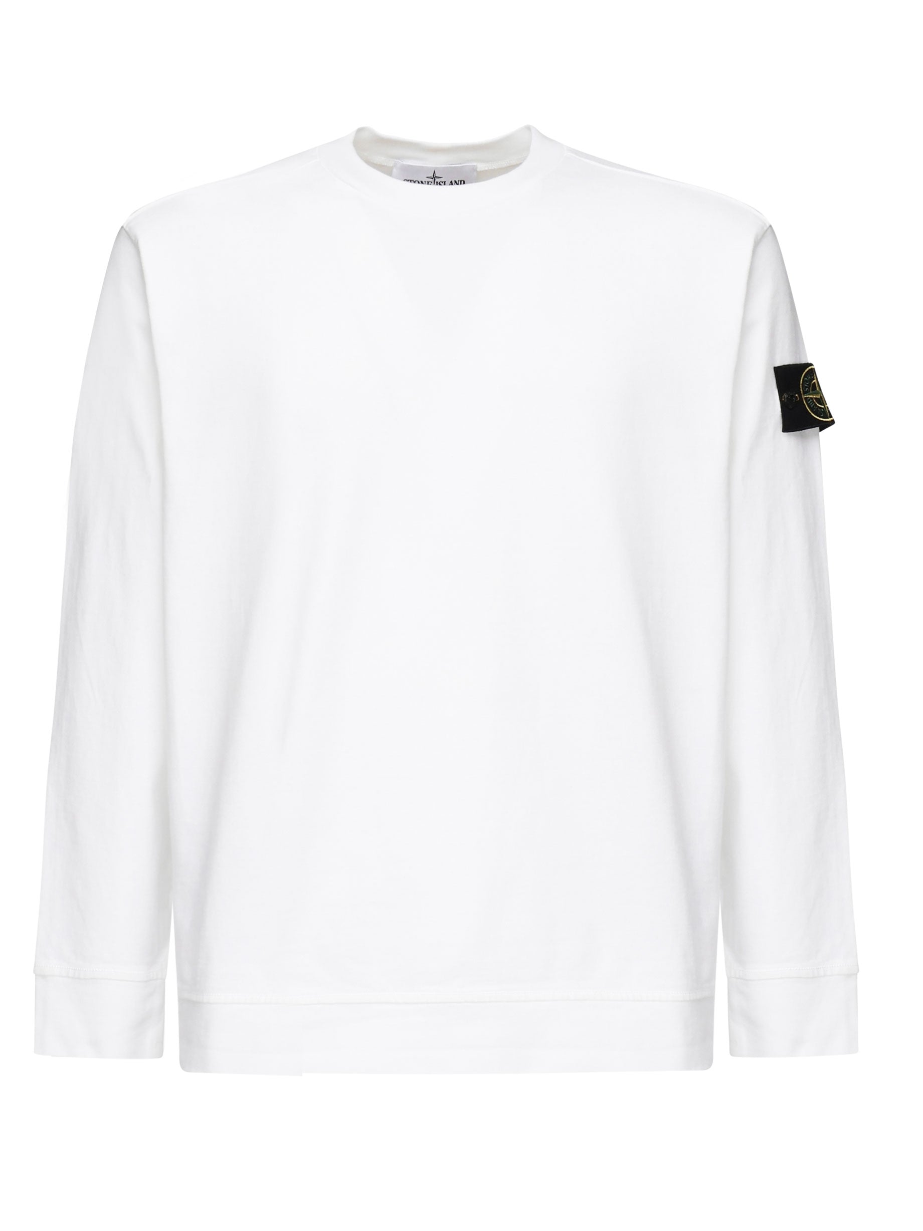 Stone Island Sweaters White Cotton