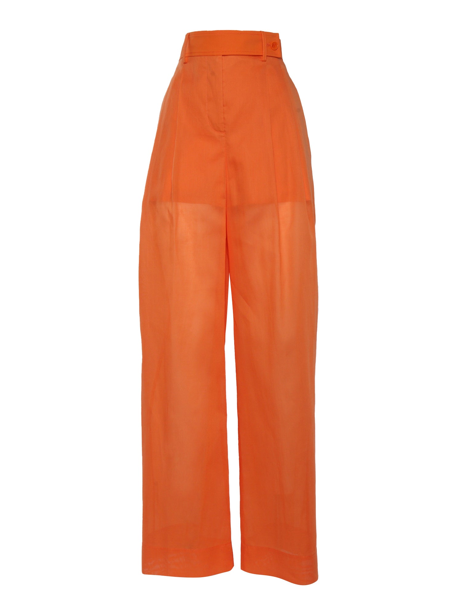 Orange pants Cotton