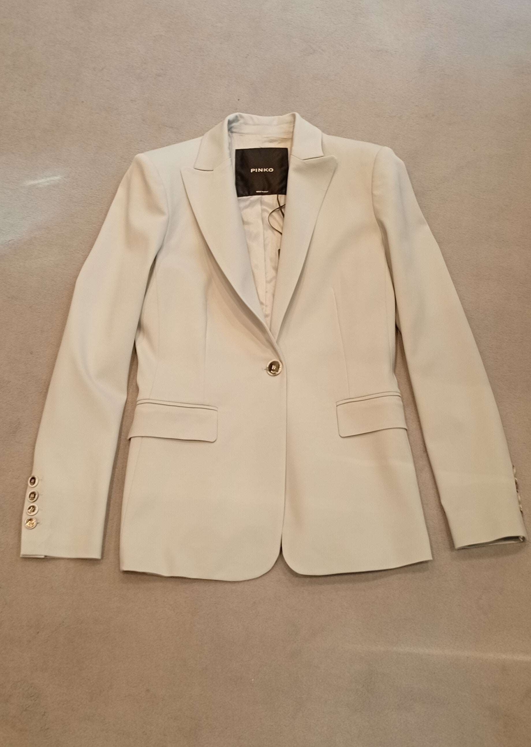 New Signum Punto Stoffa Grey Viscose | Jacket