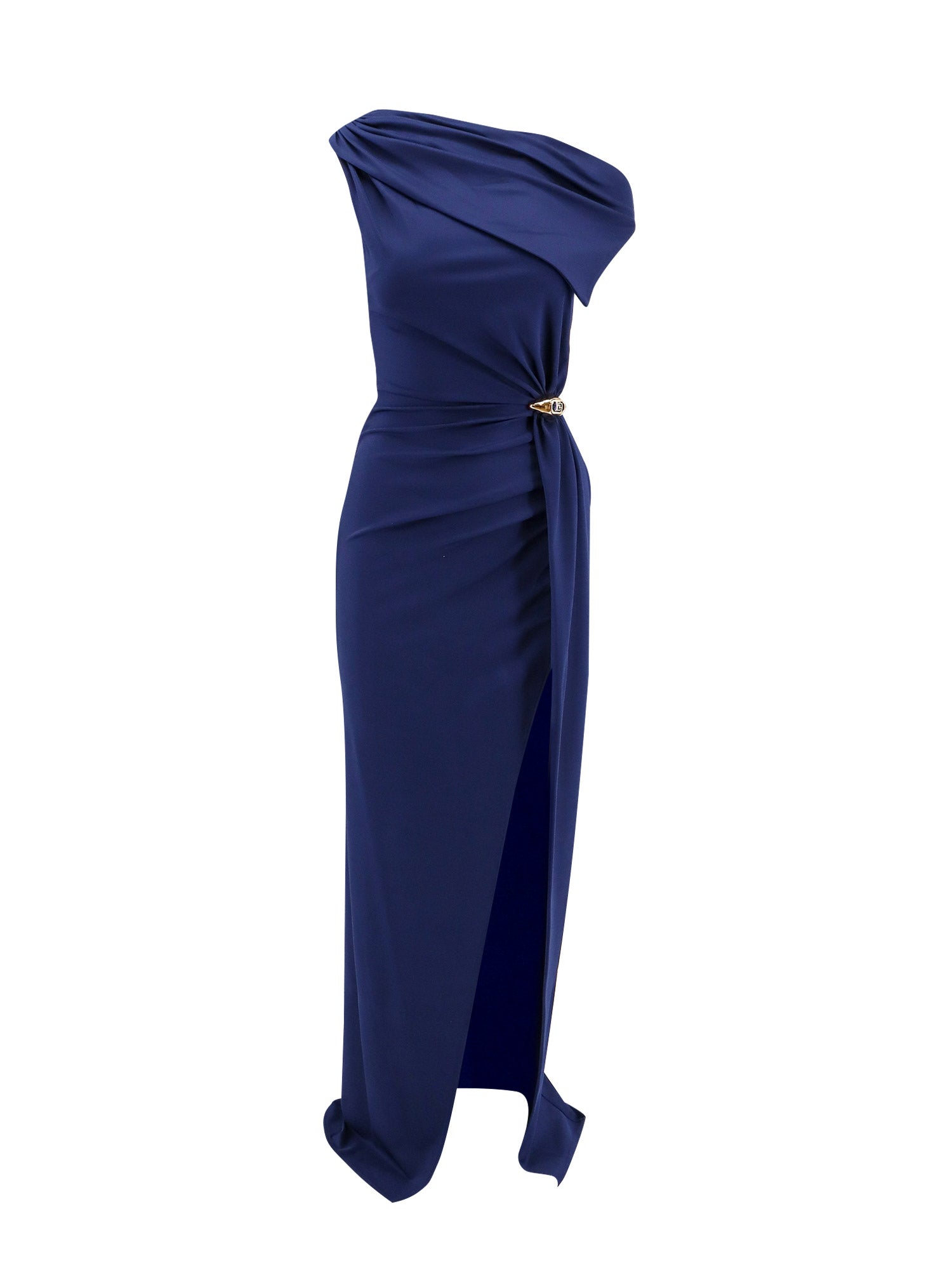 Elisabetta Franchi Dresses Blue Viscosa Elastan