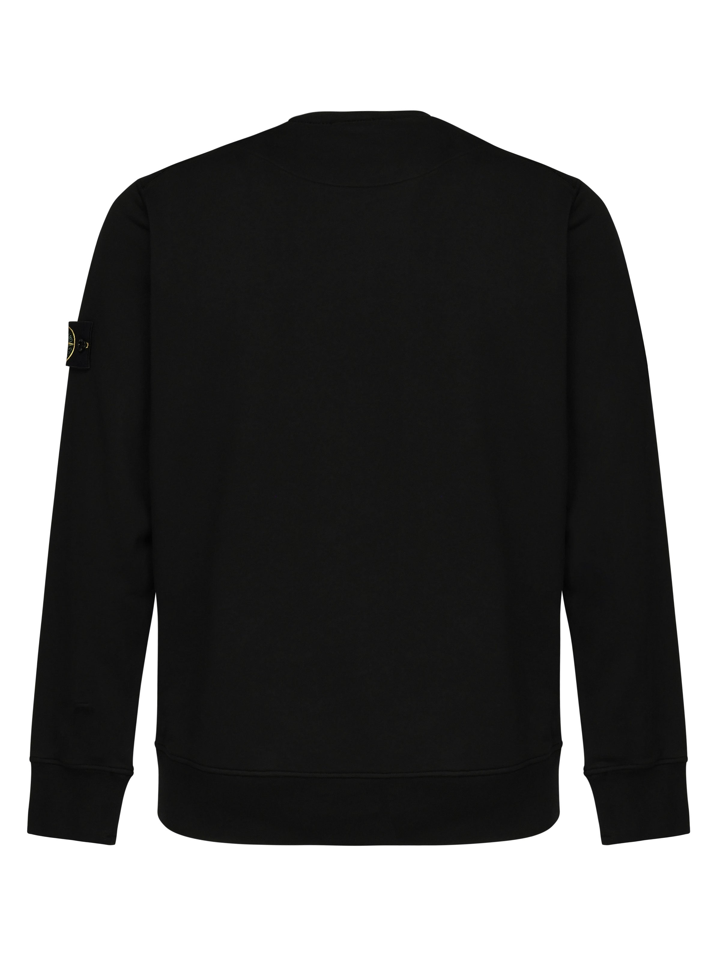 Stone Island Sweaters Black Cotton