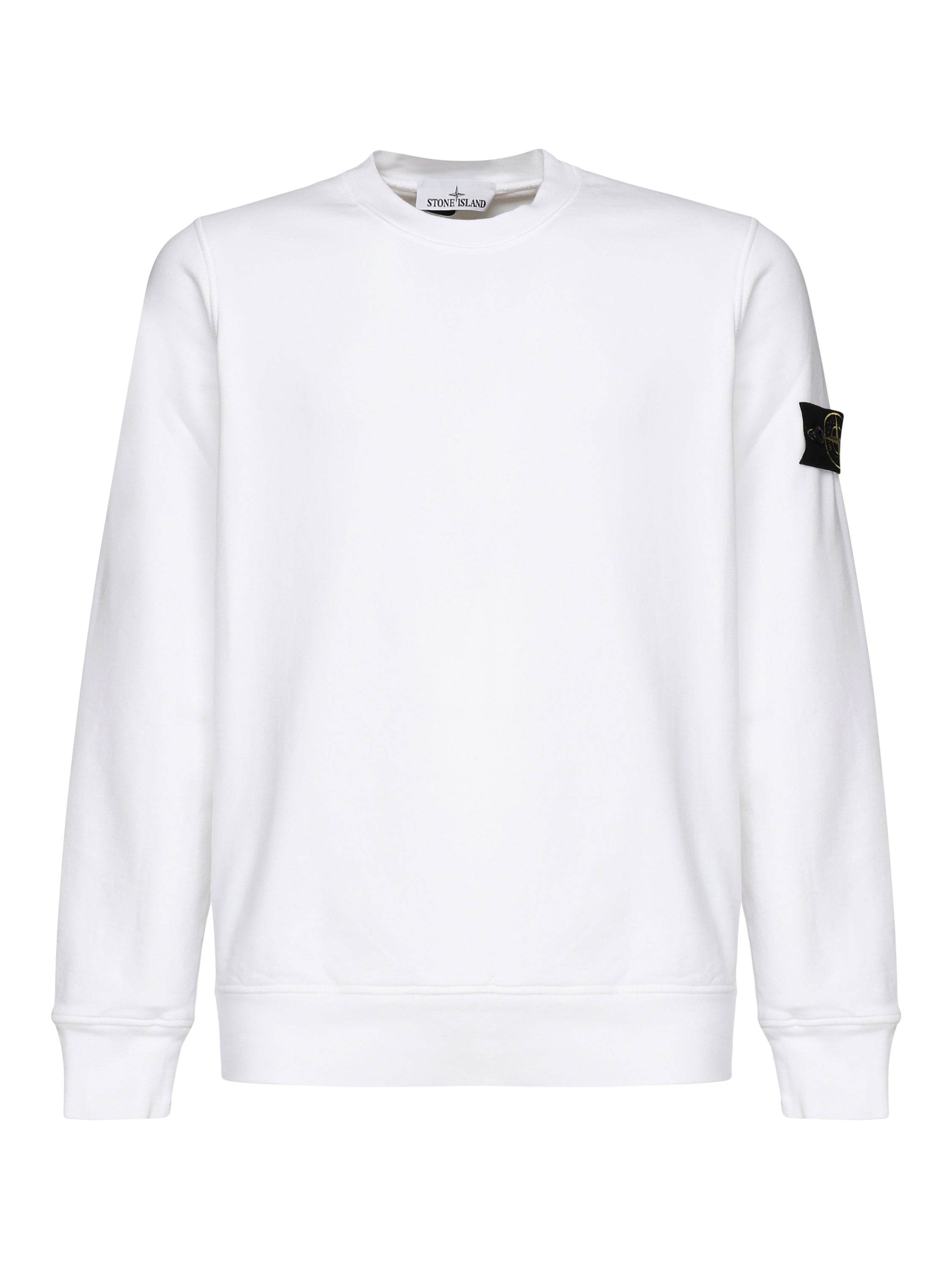 Stone Island Sweaters White Cotton
