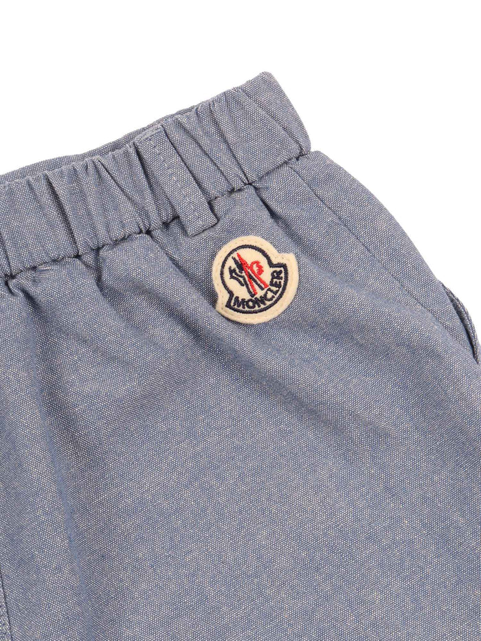 SHORTS Blue Cotton