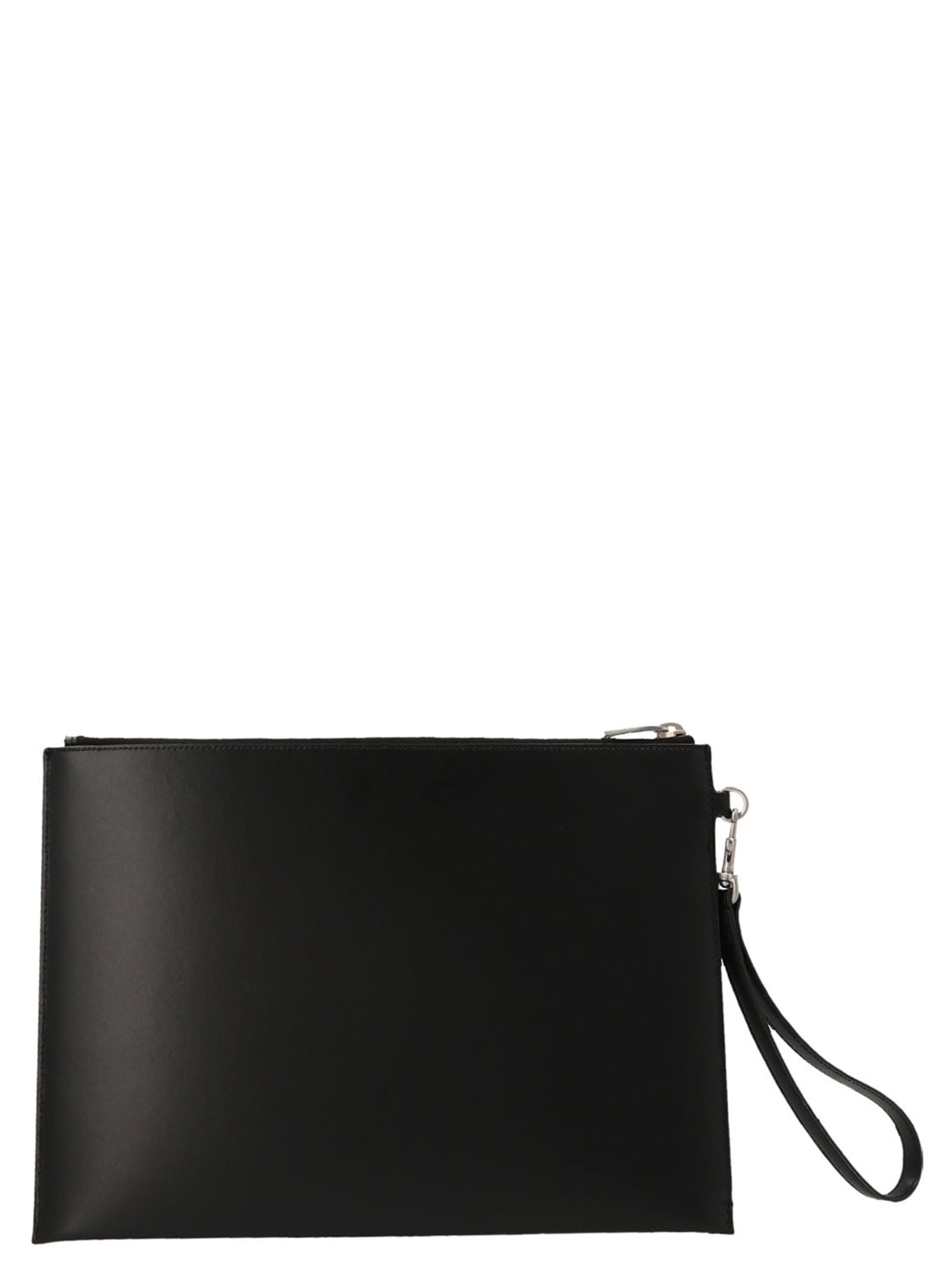 Tiny Cassandre small tablet case Black Calf Leather (bos Taurus) Hi-tech