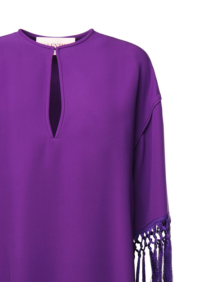 Valentino Garavani Dresses Purple Silk