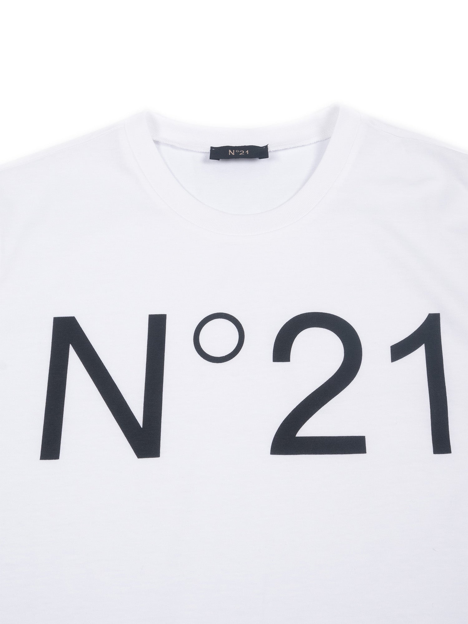 T-shirts White Cotton Short Sleeves T-shirt
