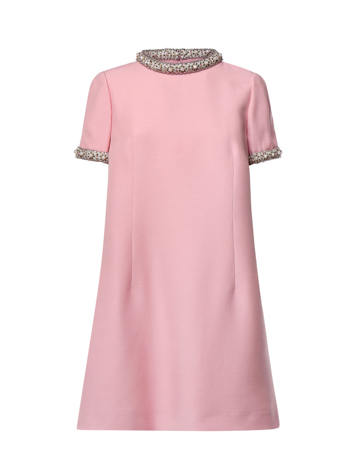 Valentino Garavani Dresses Pink Virgin Wool