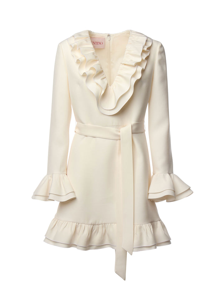 Valentino Garavani Dresses White Virgin Wool