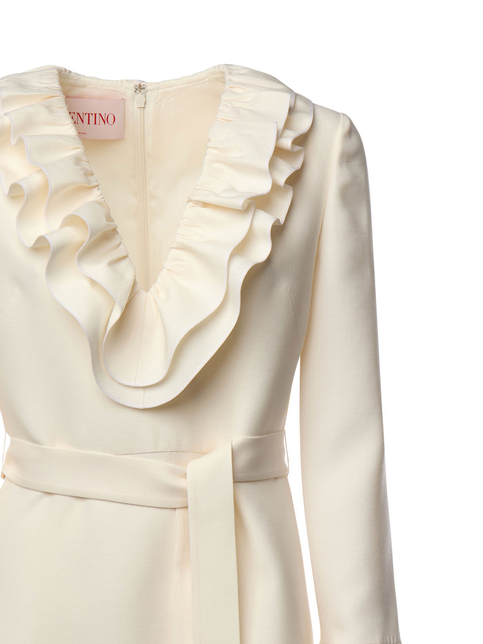 Valentino Garavani Dresses White Virgin Wool