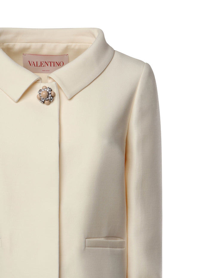 Valentino Garavani Jackets White Virgin Wool