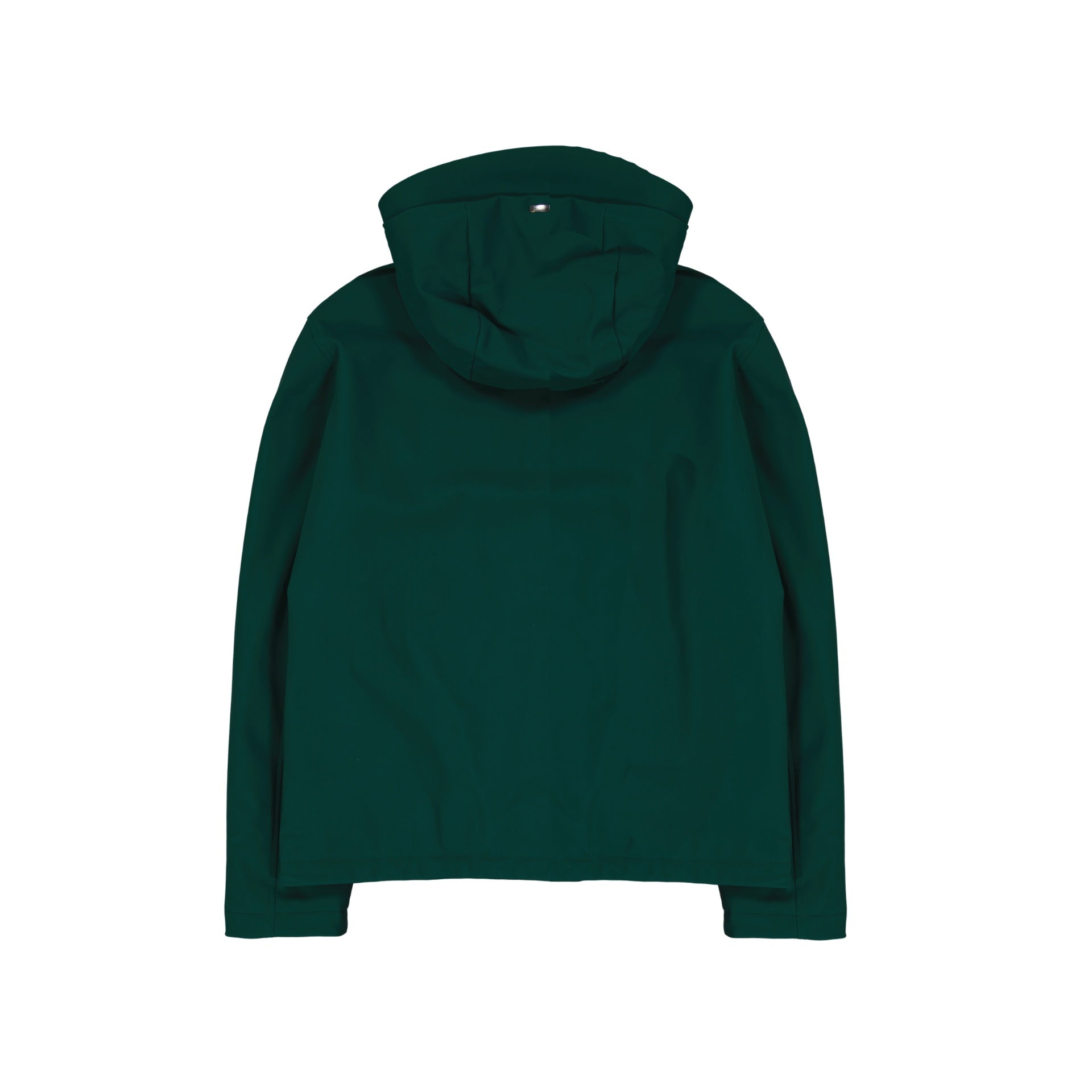 Herno Down Hooded Jacket Green Elastane Polyamide