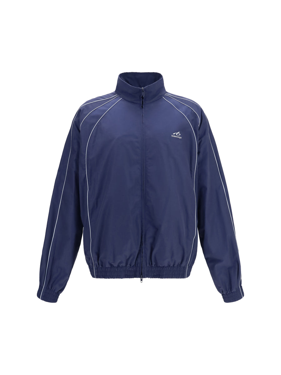 Balenciaga 50% Cotton jacket in navy