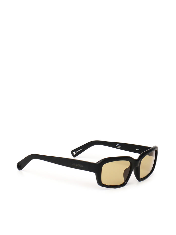 Jacquemus Sunglasses Black Acetate