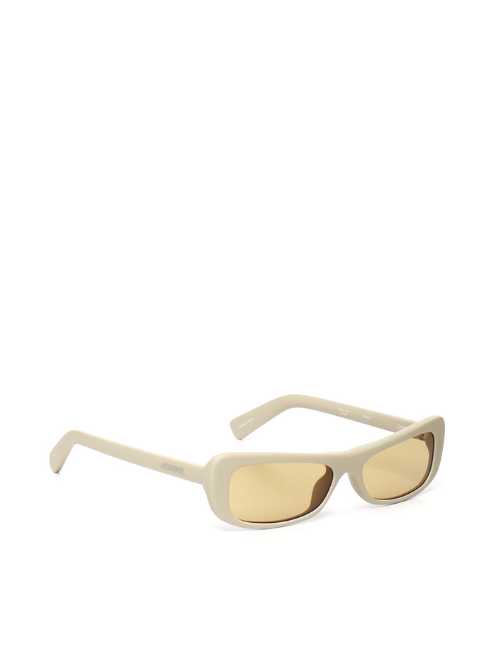 Jacquemus Sunglasses White Acetate