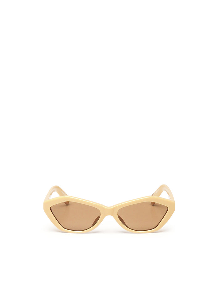 Jacquemus Sunglasses Yellow Acetate