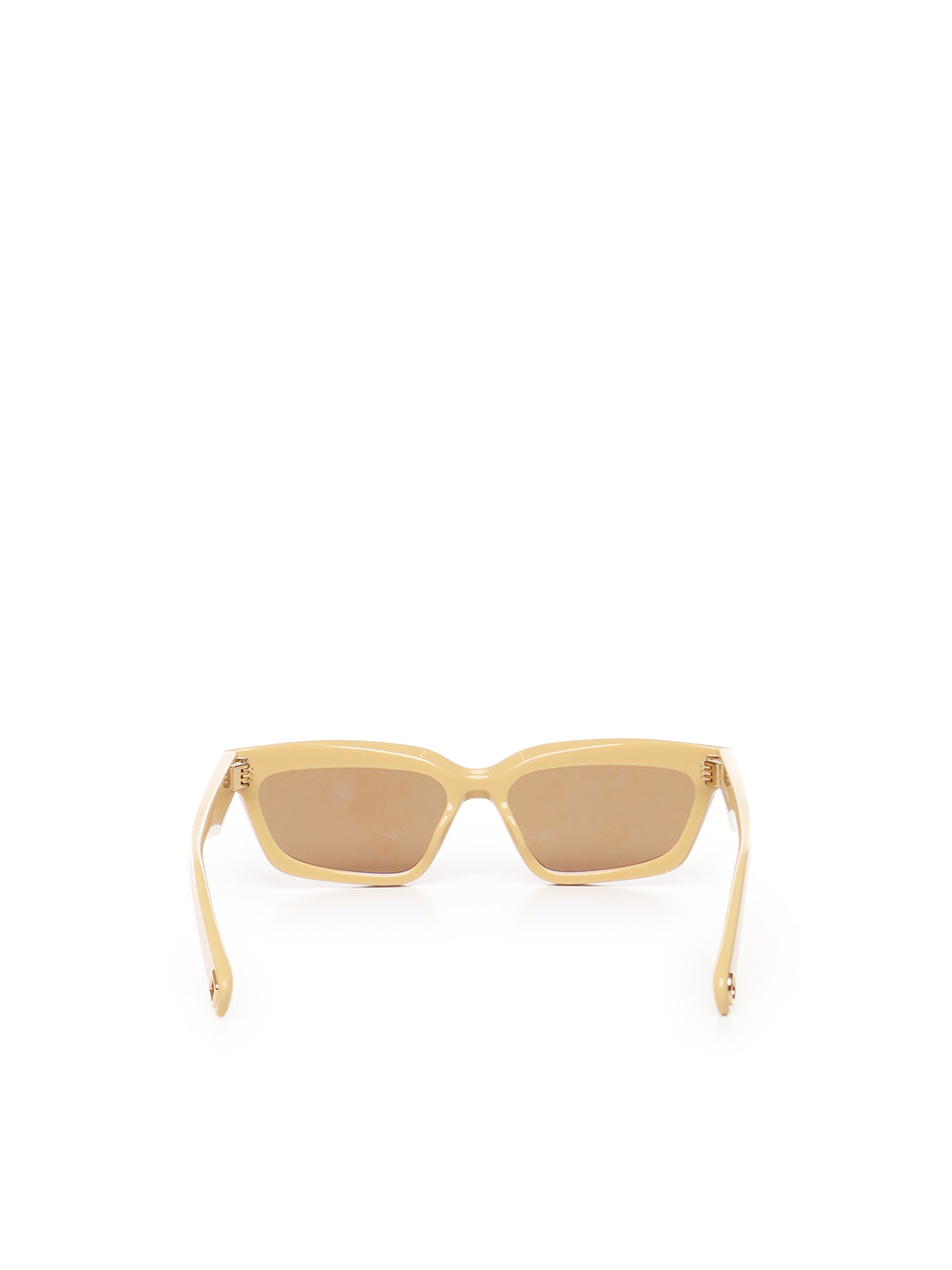 JACQUEMUS Sunglasses Yellow Acetate