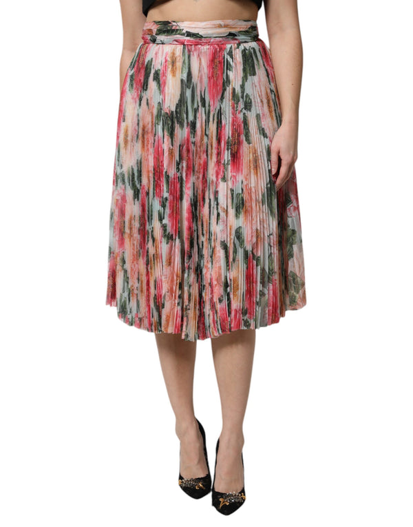 Dolce & Gabbana 100% Silk skirt in multicolor