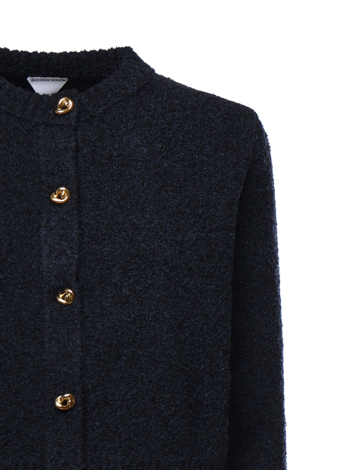 Bottega Veneta Sweaters Navy Cotton