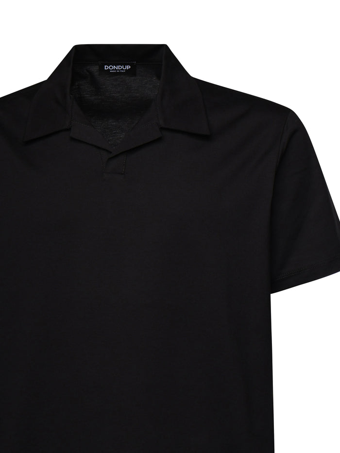 Dondup T-Shirts And Polos Black Cotton