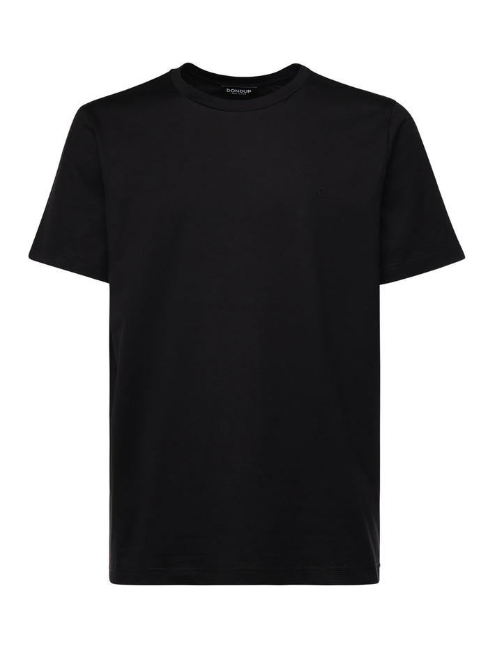 Dondup T-Shirts And Polos Black Cotton
