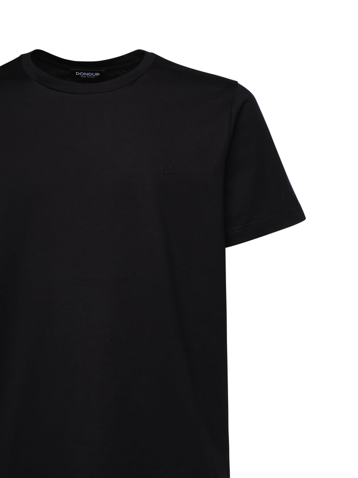 Dondup T-Shirts And Polos Black Cotton