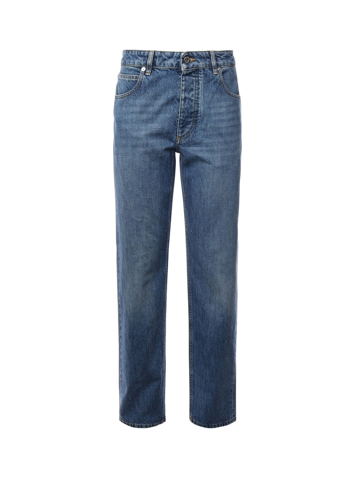 Bottega Veneta Jeans Mid Blue Cotton