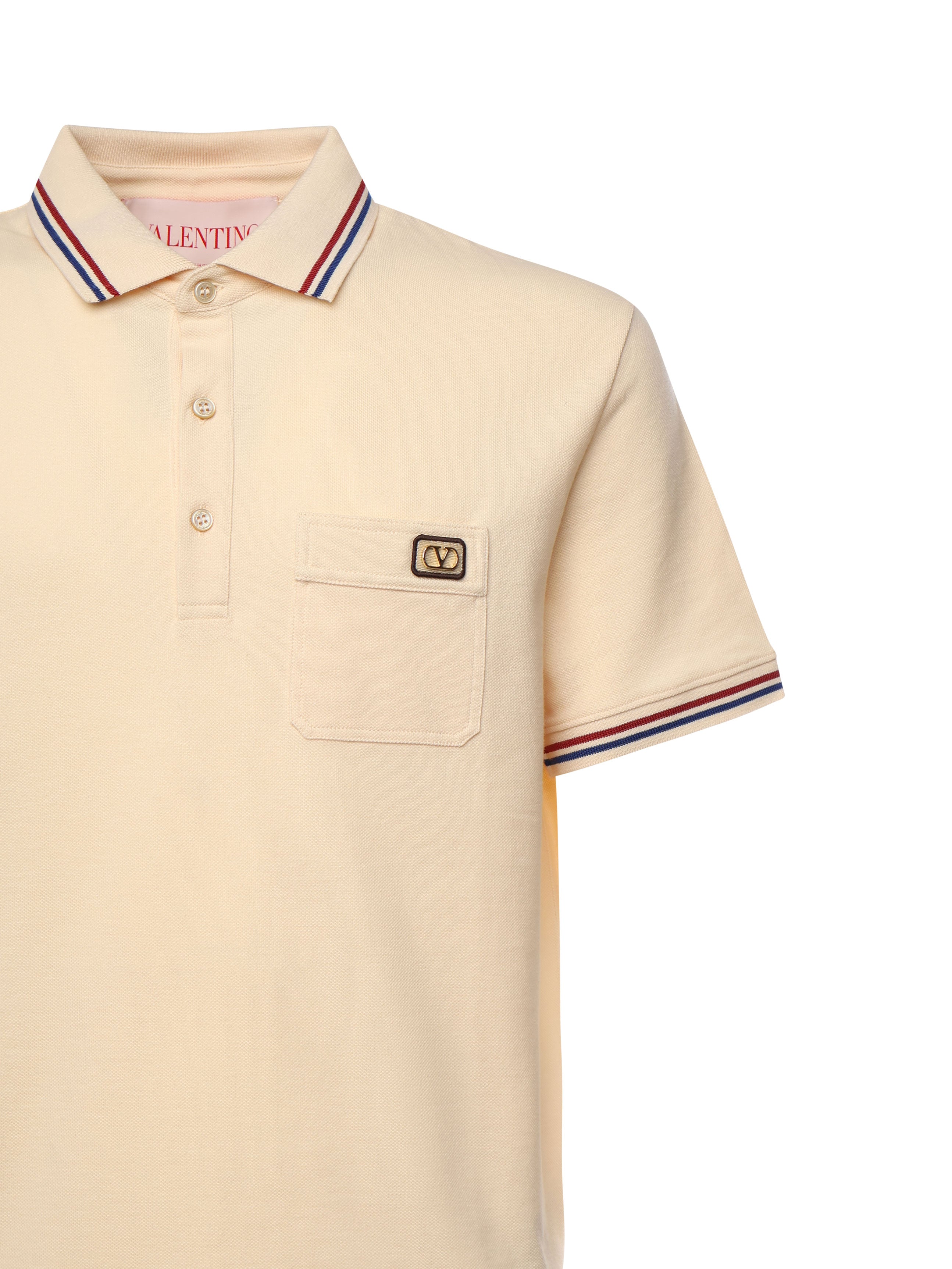 Valentino Garavani T-Shirts And Polos White Cotton