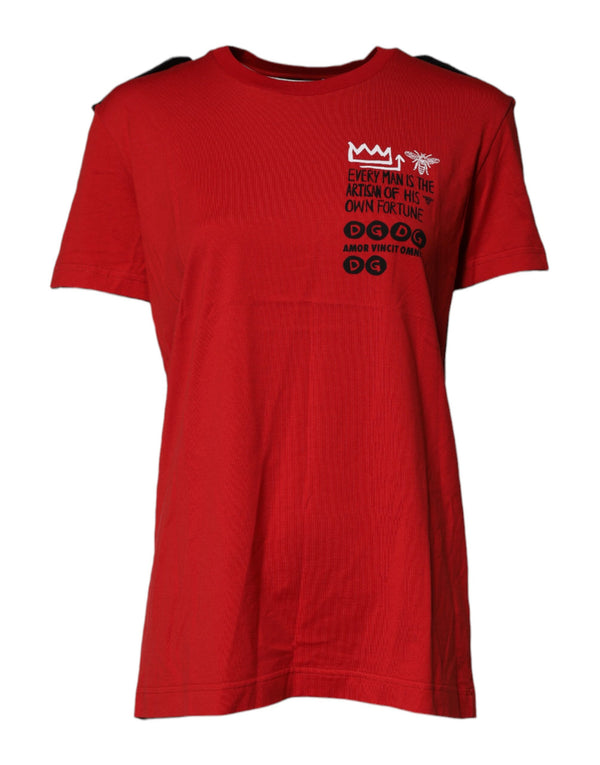 Dolce & Gabbana 100% Cotton t-shirt in red