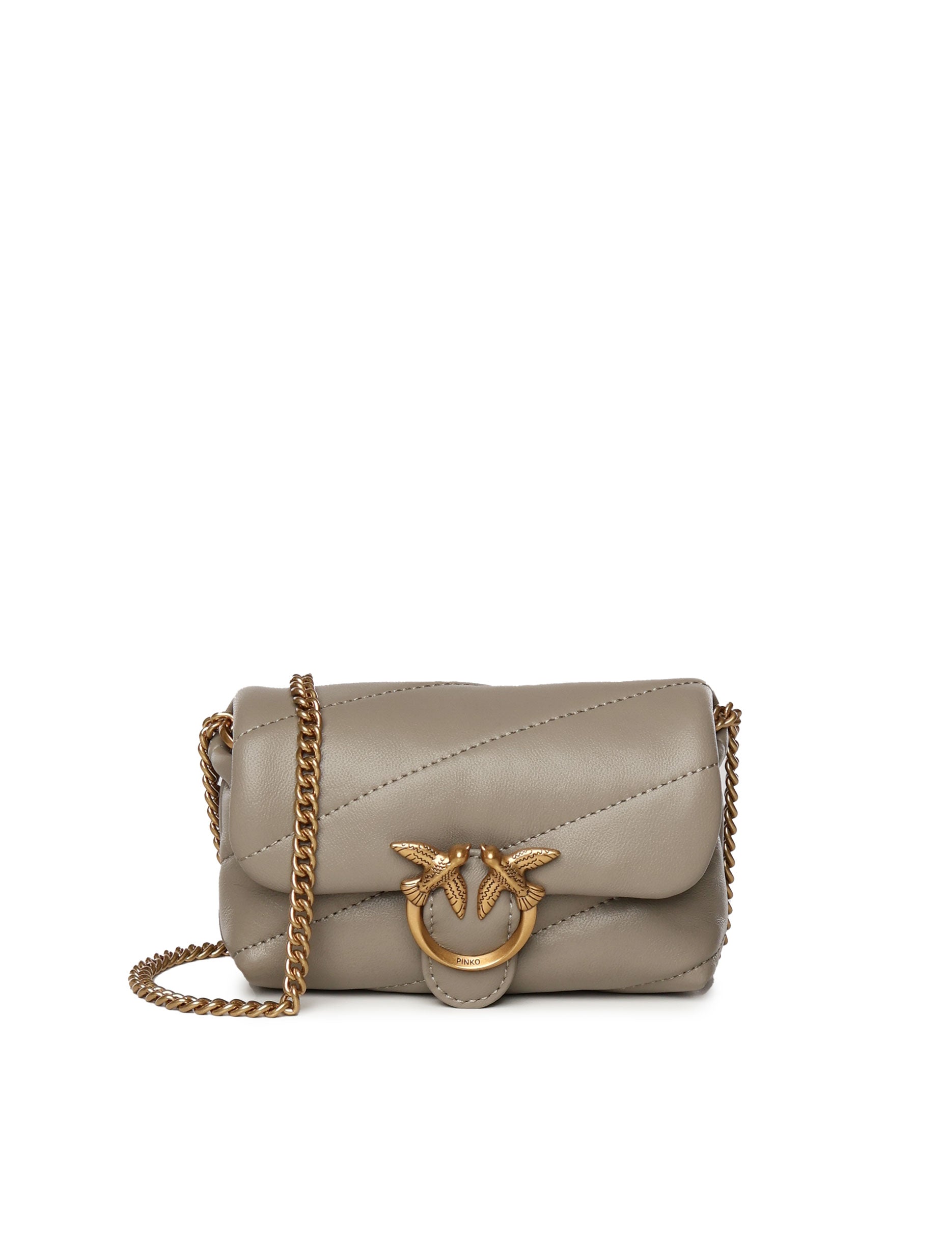 Pinko Bags Beige Sheepskin