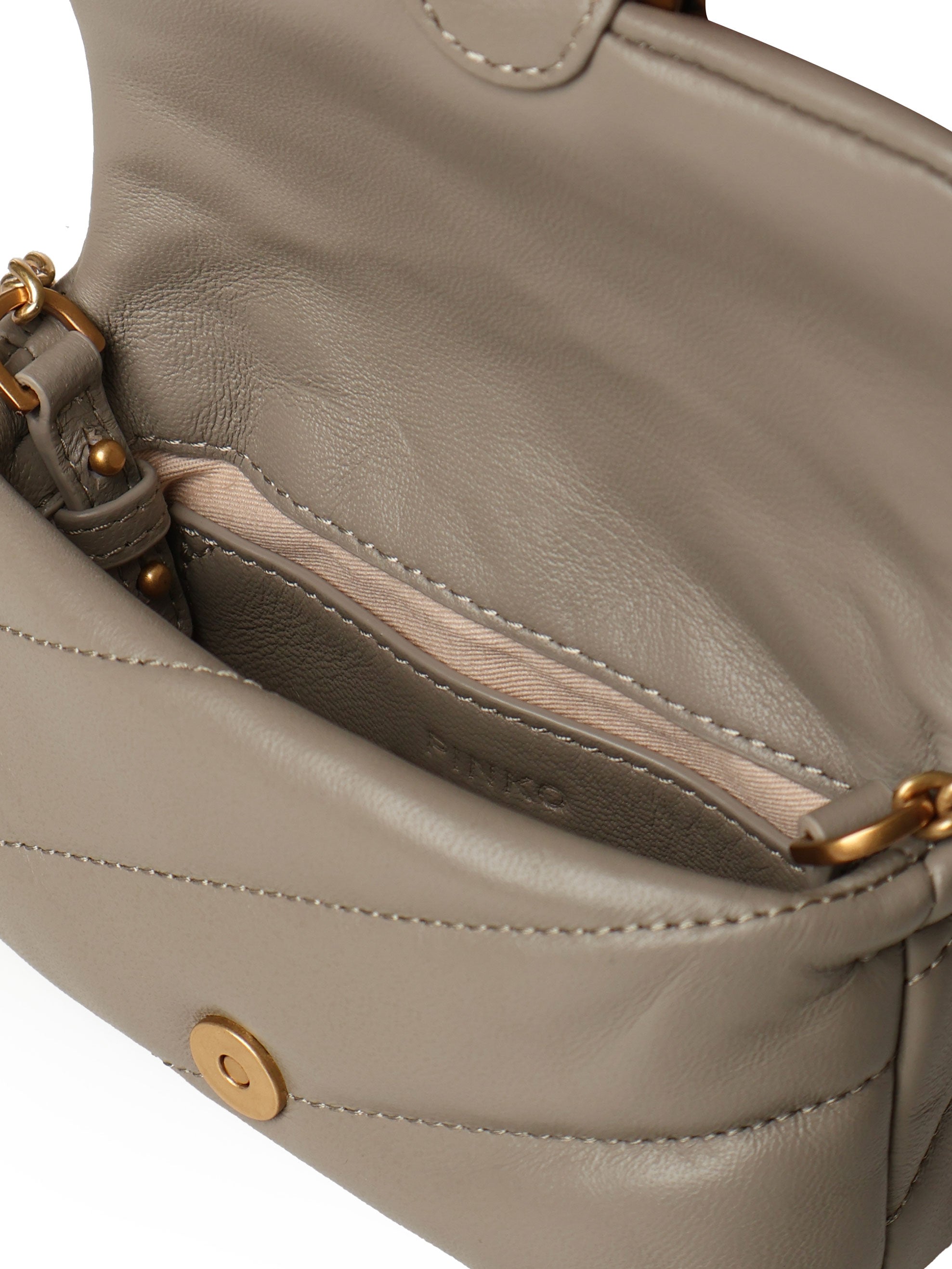 Pinko Bags Beige Sheepskin