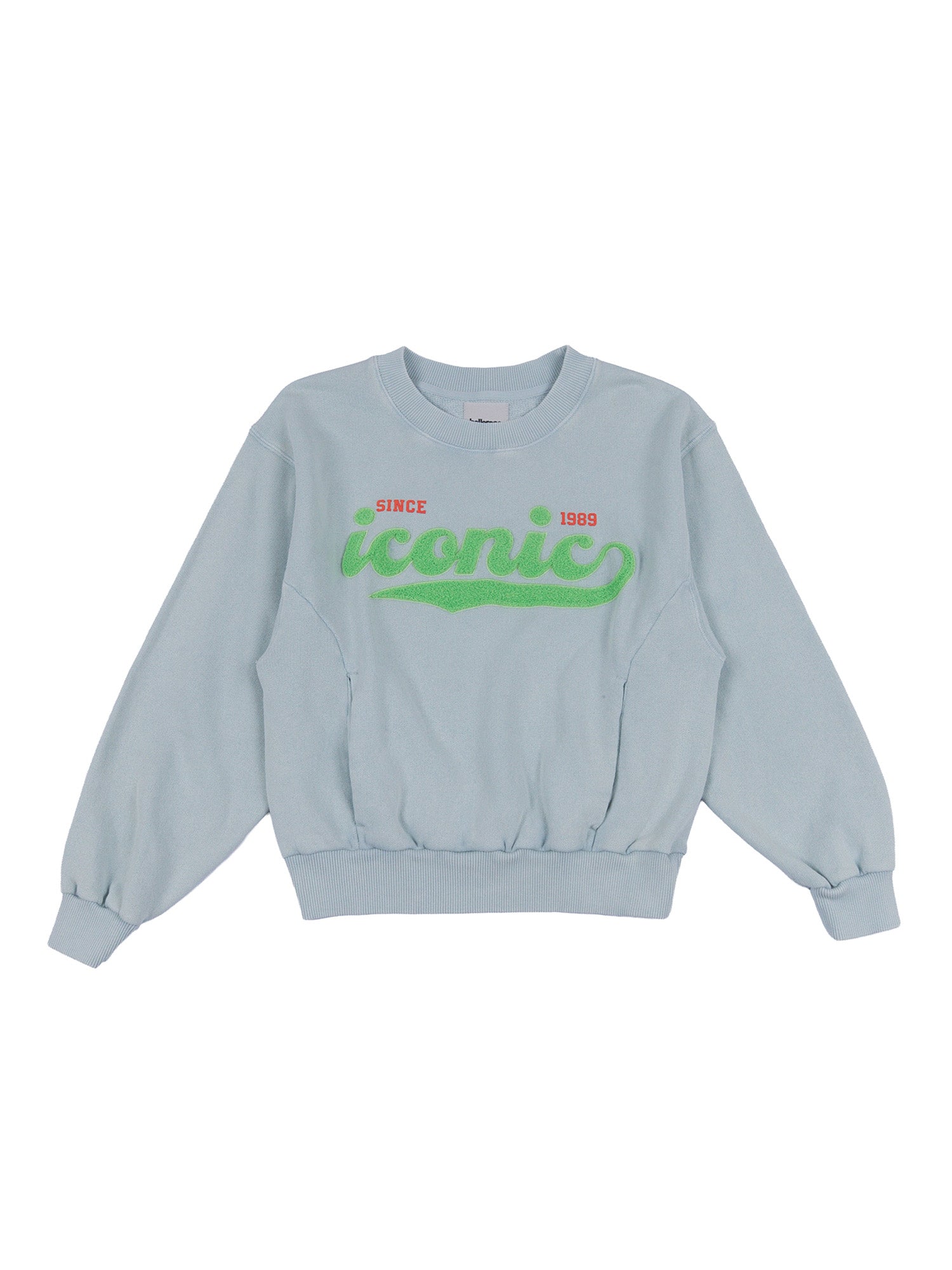 FADOPO61 T1818I SWEATSHIRTS Light Blue Cotton Polyester Sweatshirt
