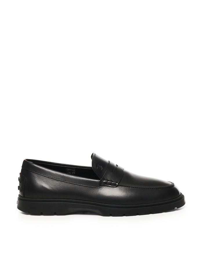 Tods Flat Shoes Black Calfskin