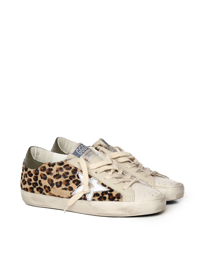 Golden Goose Sneakers Brown Cowskin