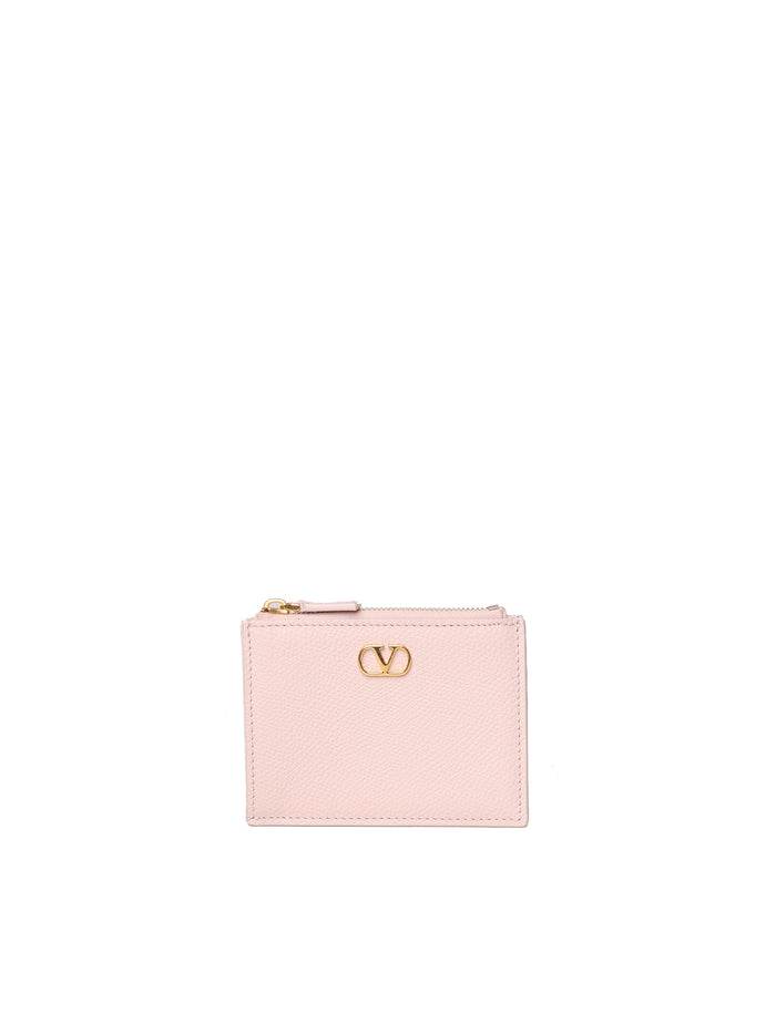 Valentino Garavani Wallets Pink Calfskin