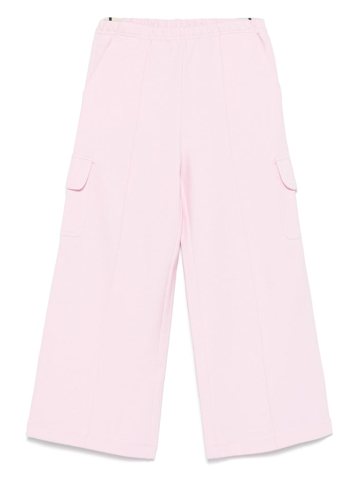 New Track Wide Cargo Pant Pink & Purple Pa Ea Pantaloni