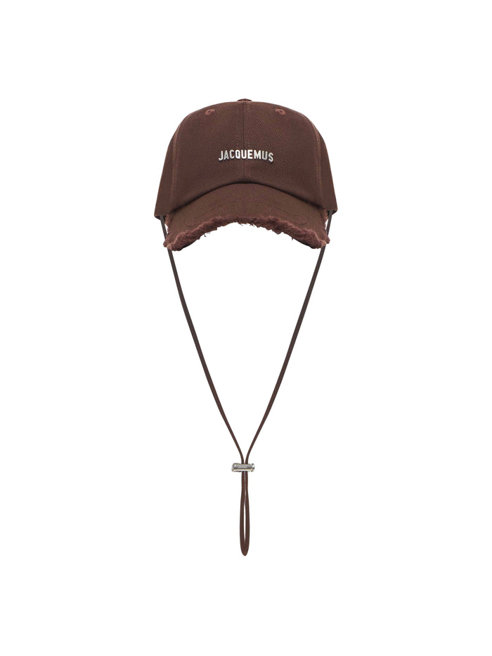 Jacquemus Hats Brown Cotton