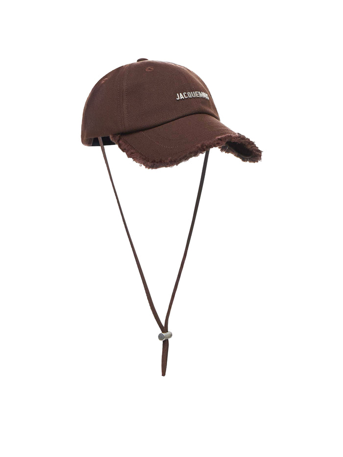 Jacquemus Hats Brown Cotton