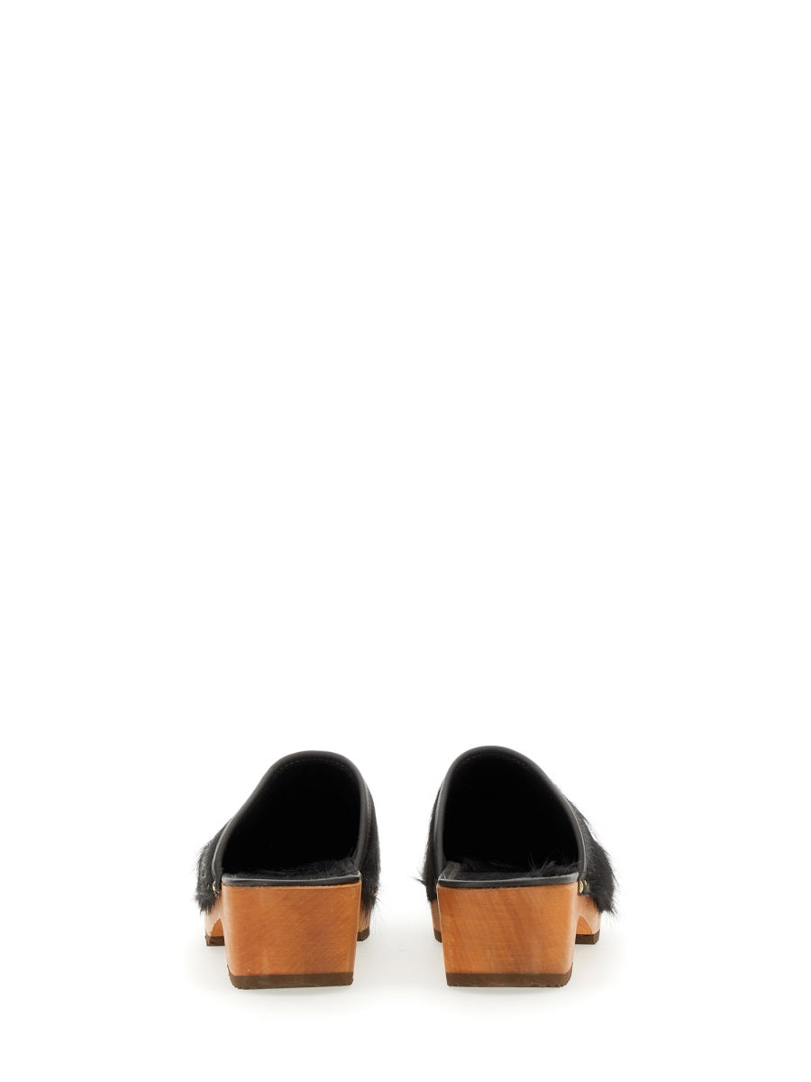 Norma Teddy Sandal Brown Leather