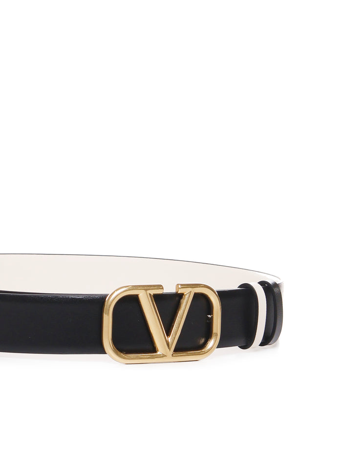 Valentino Garavani Belts Black Calfskin