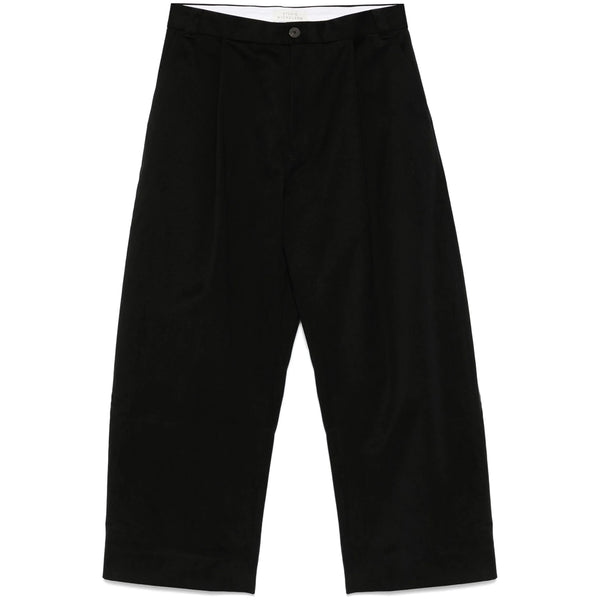 Tapered Trousers Nicholson Black Cotton