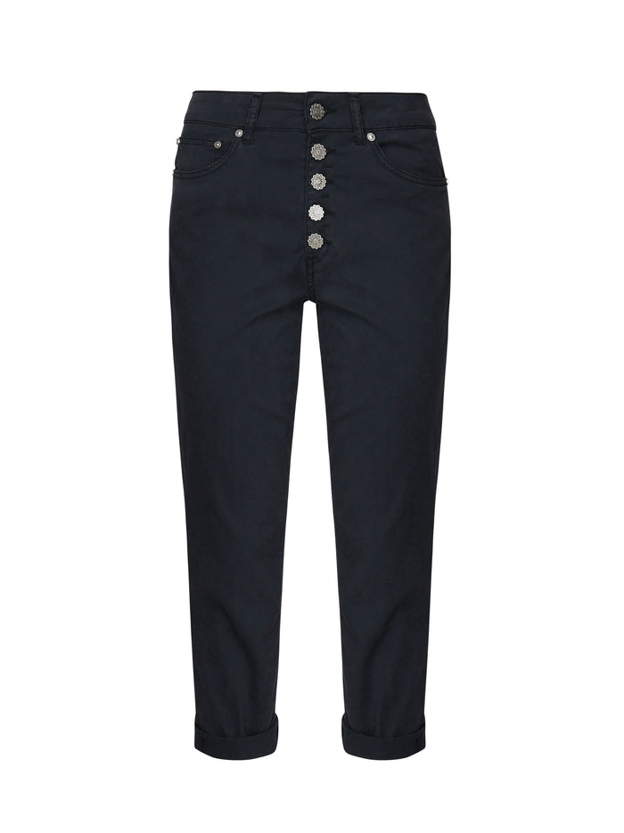 Dondup Jeans Black Cotton