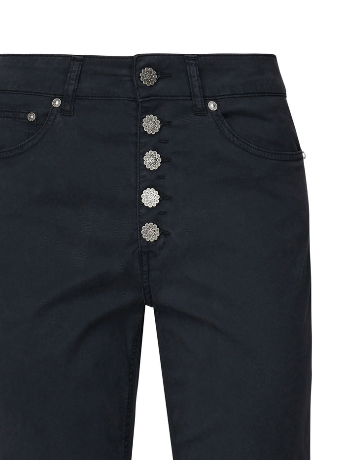 Dondup Jeans Black Cotton