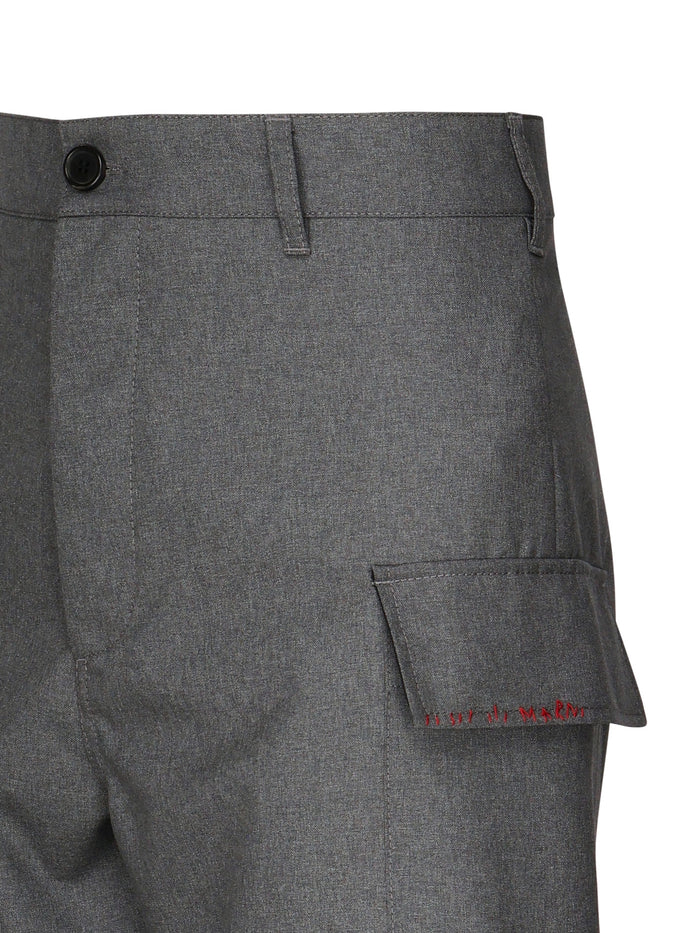 Marni Rtw Grey Virgin Wool