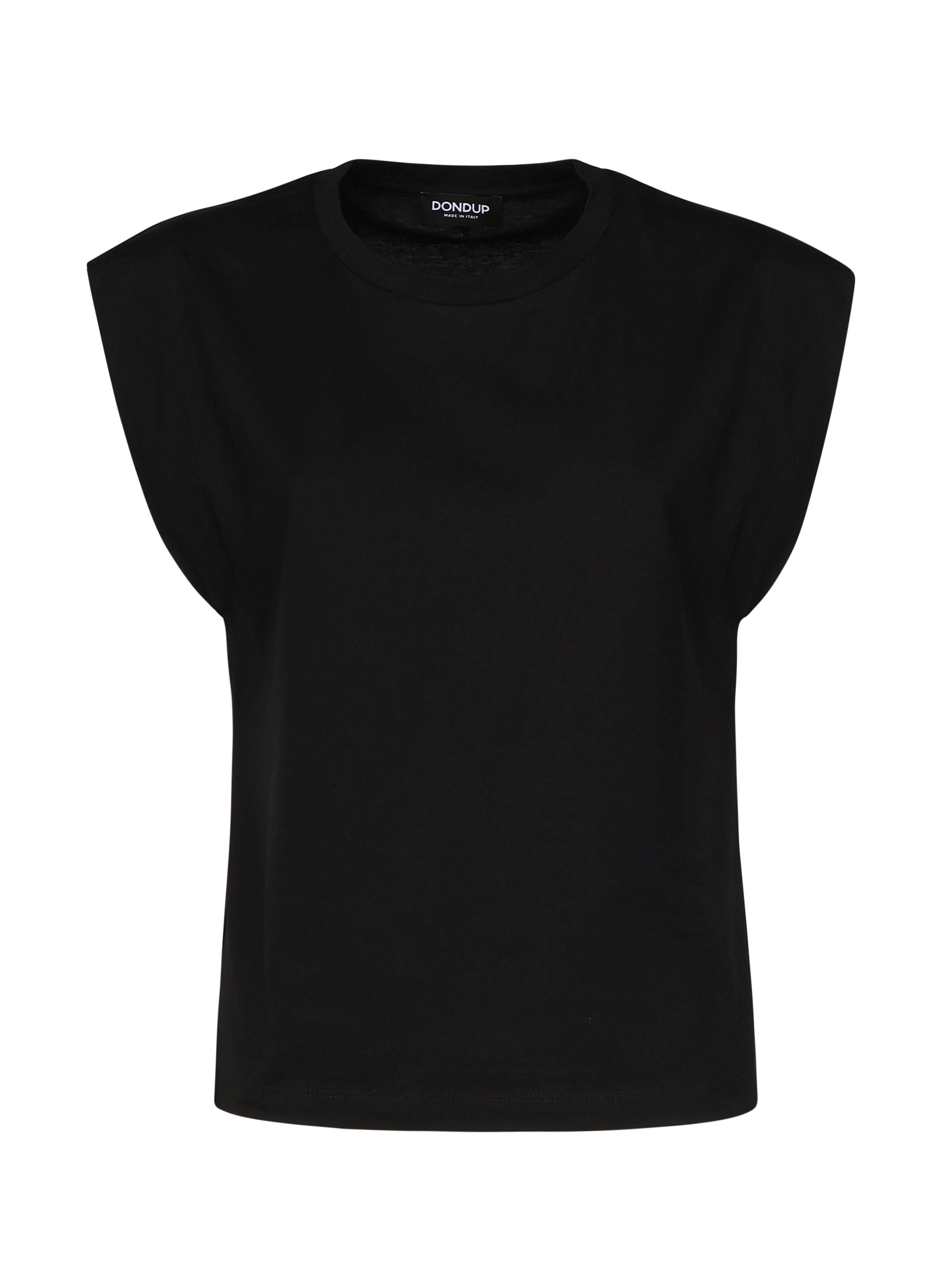 Dondup T-shirts and Polos Black Cotton