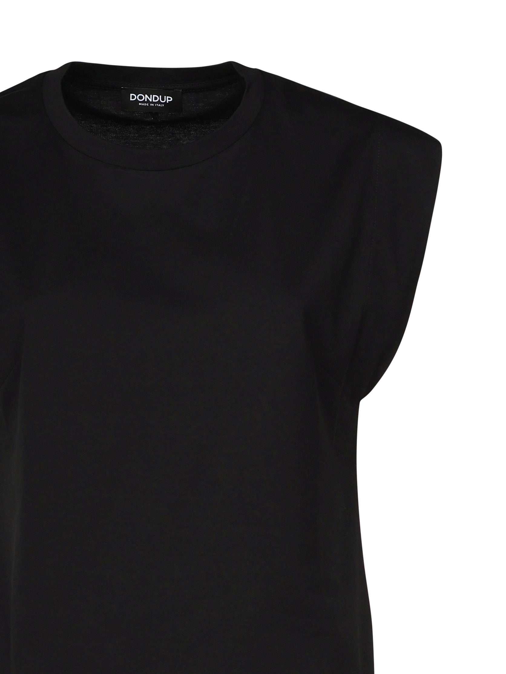 Dondup T-shirts and Polos Black Cotton
