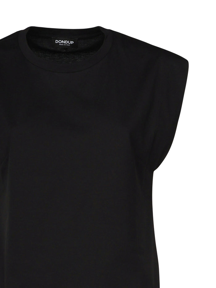Dondup T-shirts and Polos Black Cotton