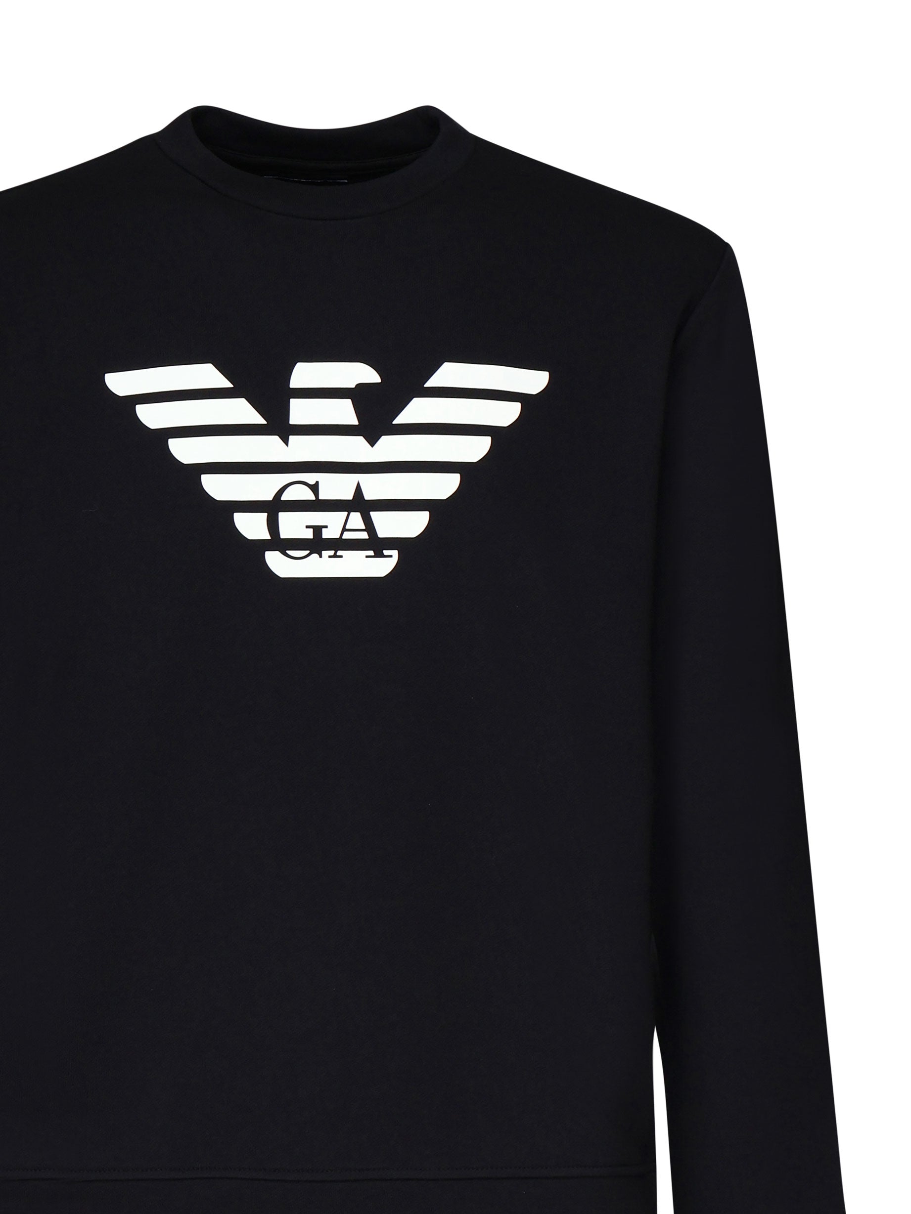 Emporio Armani Sweaters Blue Modal