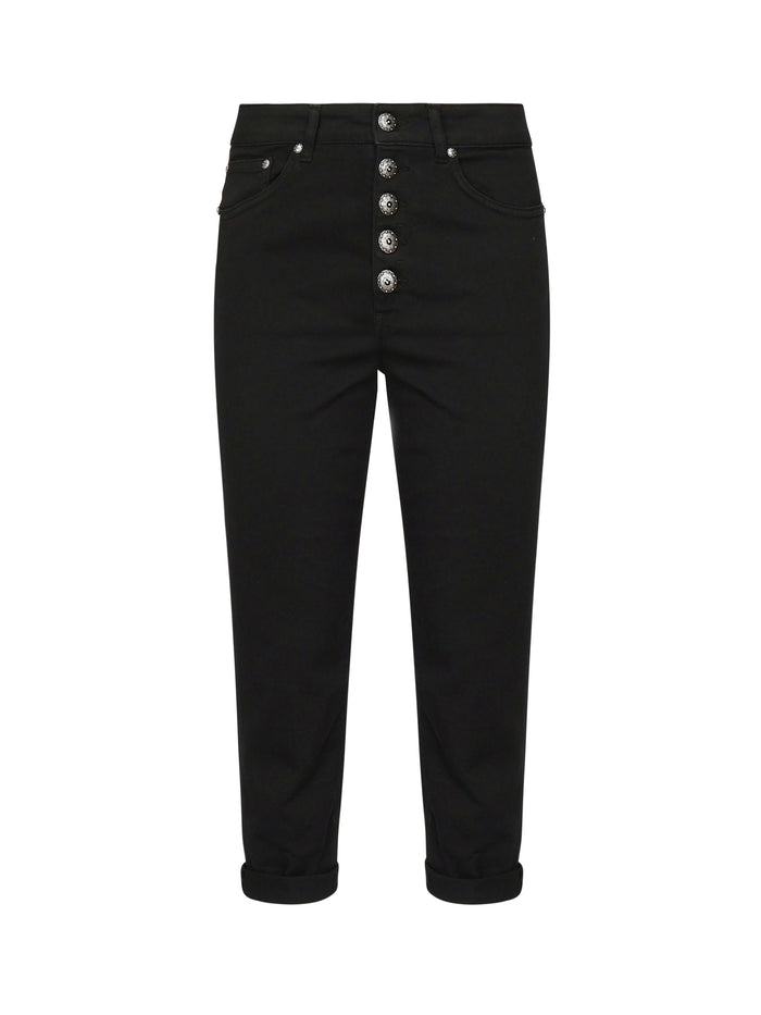 Dondup Jeans Black Cotton