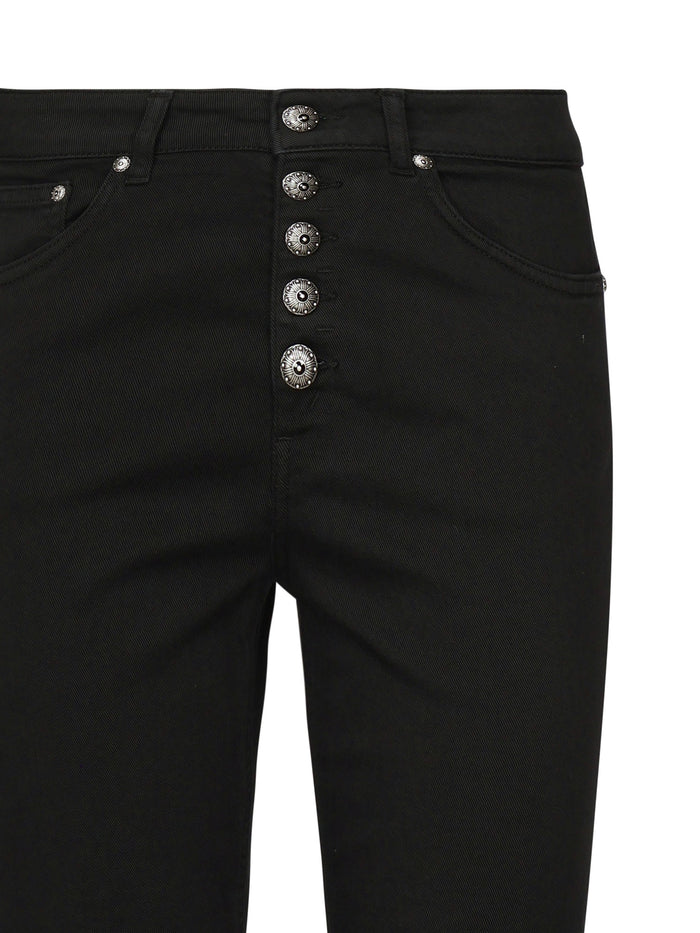 Dondup Jeans Black Cotton