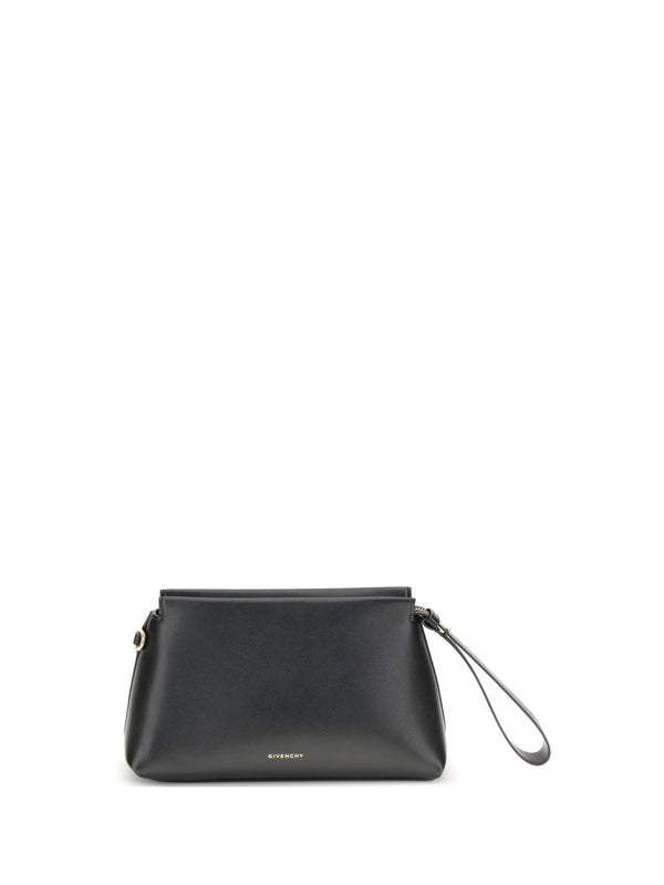 Leather Day Pouch Black Calf Bos Taurus Beauty Cases
